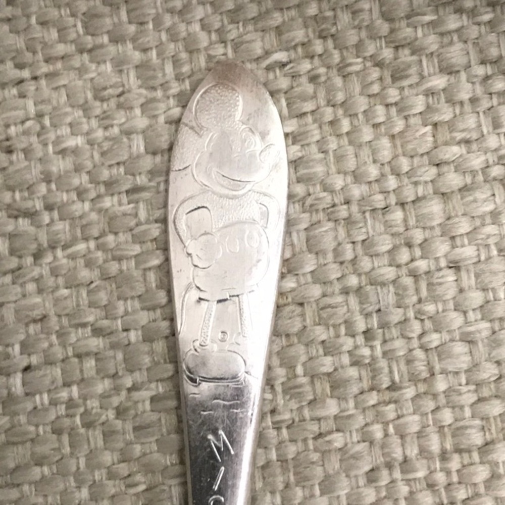 Rogers Mickey Mouse Spoons - Picture 2 of 4